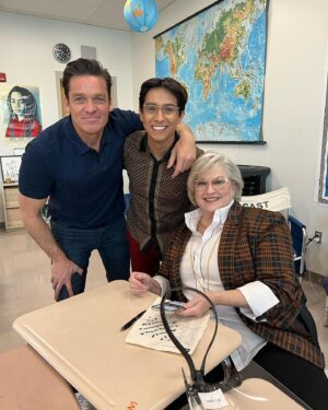 Frankie A. Rodriguez Instagram - They say don’t meet your hero’s. But mine were theatre majors so ALL GOOD! 🤗🤭