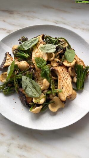 Frankie Celenza Instagram - Trumpet Mushrooms, Miso Brown Butter Pasta