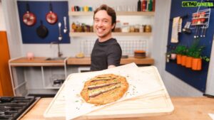 Frankie Celenza Instagram - New episode tonight 7pm EST! “HOMEMADE-ISH”
Last minute company leaving you in a pinch? I have you covered with these easy dishes featuring store bought staples. With a few Struggle tips, these basic ingredients can be transformed into dishes that will impress your guests. 
Rainbow Carrot Galette (store bought pie crust)
Loaded Hummus (store bought hummus) 
Lemon Layer Cake (pound cake)