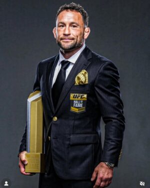 Frankie Edgar Instagram - Still reeling from last weekend in Las Vegas! UFC Hall of Famer, can’t believe it went this fast, feels like yesterday heading to Vegas to fight at UFC 67. I’m so blessed to be able to share this honor with my friends and family who were with me from the beginning always by my side, always supporting me. I owe you all so much and I’m incredibly grateful to have you all in my life. #IronArmy #Fe