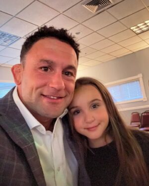 Frankie Edgar Instagram - Daddy Daughter dance with my Valentina! Love this girl to pieces ❤️❤️❤️❤️❤️❤️