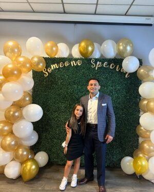 Frankie Edgar Instagram - Daddy Daughter dance with my Valentina! Love this girl to pieces ❤️❤️❤️❤️❤️❤️