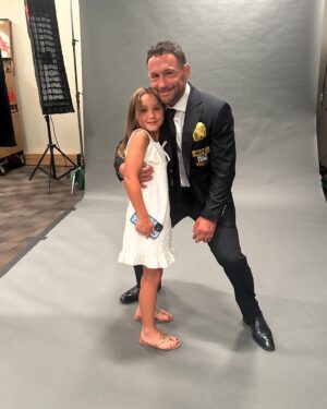 Frankie Edgar Instagram - Still reeling from last weekend in Las Vegas! UFC Hall of Famer, can’t believe it went this fast, feels like yesterday heading to Vegas to fight at UFC 67. I’m so blessed to be able to share this honor with my friends and family who were with me from the beginning always by my side, always supporting me. I owe you all so much and I’m incredibly grateful to have you all in my life. #IronArmy #Fe