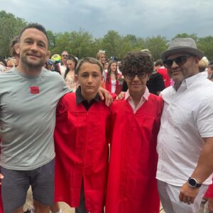 Frankie Edgar Instagram - Congratulations to our son @santino_edgar for graduating middle school. Excited for your future son!