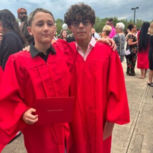 Frankie Edgar Instagram - Congratulations to our son @santino_edgar for graduating middle school. Excited for your future son!