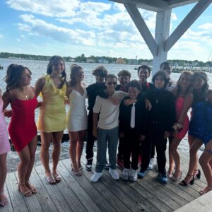 Frankie Edgar Instagram - 8th Grade formal for #2 @santino_edgar, boy does time move fast! @reneeedgar @francescoedgar