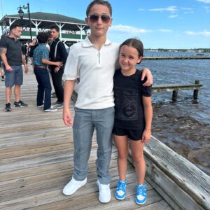Frankie Edgar Instagram - 8th Grade formal for #2 @santino_edgar, boy does time move fast! @reneeedgar @francescoedgar