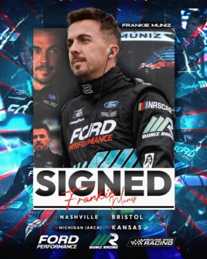 Frankie Muniz Instagram - Frankie 🤝 NCTS

We are proud to welcome Frankie Muniz to Reaume Brothers Racing for 4 races this season! Click the link in our bio to learn more. 
#WeAreRBR | #NASCAR | #FordPerformance