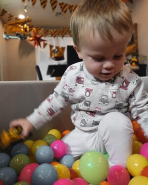 Frankie Muniz Instagram - Two years ago today was the greatest day of my life. My son Mauz was born. First, I want to say he’s got the most amazing mom, my amazing wife @pogmuniz, who set up this construction themed birthday for our baby. I’m forever grateful for her and all she does for him. Today, Mauz jammed on the drums while I played harmonica, we played with trucks, tractors and excavators and laid in the ball pit for hours. I love him beyond belief. Only way it might have been a better day would be if any of his friends showed up to celebrate with him. But he’s got mom and dad to love him and celebrate him forever! I love you Mauz. Happy Birthday @mauzmuniz .