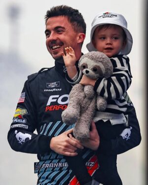 Frankie Muniz Instagram - I began my venture into stock car racing a year and half ago because I wanted to show my son to always follow his dreams. I brought him on stage with me during the driver lineup announcements because I wouldn't be making the biggest start of my career in my first NASCAR race if it wasn't for the motivation he gives me. This is still only the beginning.

I know the race keeps getting pushed back because of weather, but be sure to tune in tonight to watch the Xfinity race at Daytona at 9PM EST!