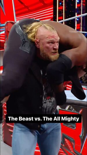 Franklin Lashley Instagram - @bobbylashley got payback on #BrockLesnar one year ago today!