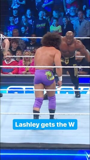 Franklin Lashley Instagram - Not the outcome @litocolon279 was hoping for… #SmackDown