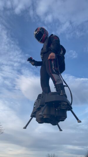 Franky Zapata Instagram - The sign when I am about to make another flight➰

#frankyzapata #flyboardair #jetpack #zapata #future #technology #innovation #engineering #mobility