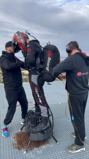 Franky Zapata Instagram - Refuel and go 🤙🦅
#frankyzapata #zapata #flying #flyboard #jetpack #letsgo #justforfun #adrenaline #extremesports #passion