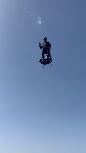 Franky Zapata Instagram - Flying over your office be like

#frankyzapata #flyboardair #jetpack #zapata #future #technology #innovation #engineering #mobility