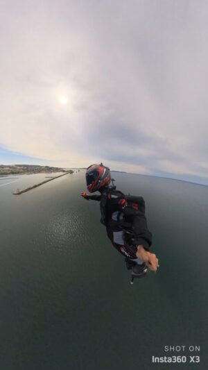 Franky Zapata Instagram - The place where I do all my flight tests. And my office as well. 

#frankyzapata #flyboardair #jetpack #zapata #future #technology #innovation #engineering #mobility

@insta360