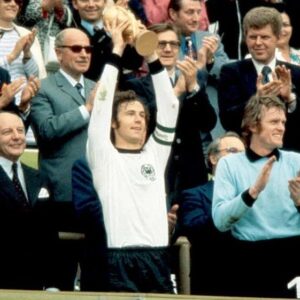 Franz Beckenbauer Instagram - Lifting the trophy as west Germany’s captain after the win against the Netherlands, at the World Cup 1974.

#franzbeckenbauer #beckenbauer #fb
#kaiser #franzbeckenbauerstiftung #beckenbauerstiftung #worldcup #weltmeisterschaft #trophy #dfb ©️ Getty Images, getty