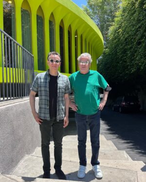 Fred Armisen Instagram - Ready to take on the sun in the Mutato V2’s! @mothersbaugheyewear @markmothersbaugh