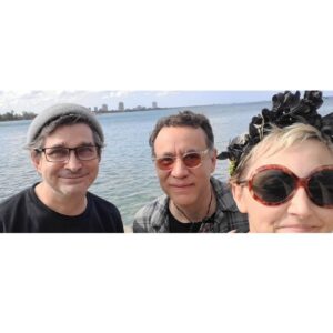 Fred Armisen Instagram - I love Steve so much. We said it more often to each other in recent years. I’m so glad I got to tell him. 
He was so funny, all the time. He sent me this text a few days ago: 
“I shouldn’t admit this but I don’t get cymbals. Like I can tell the difference between this one and that one but if I’m honest they both sound like cymbals and I don’t care.”
I always loved hearing him say “I don’t care.” 
He was such a good friend to me, endlessly. 
I admired his work ethic and his warmth. And his opinions on national flags. On everything. I always cherish getting to spend time with him and Heather. 
This picture is from a few years ago, in Chicago. I’m really going to miss him. It’s a heavy loss.