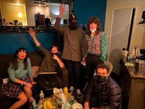 Fred Armisen Instagram - Thank you @fiery_furnaces for having me on tour! @brooklynsteel @thaliahallchicago @elreytheatre