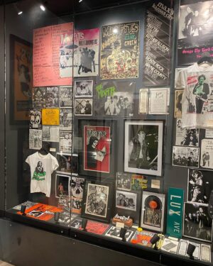Fred Armisen Instagram - Thank you to @thepunkrockmuseum in Las Vegas for making me feel welcome, and for letting me give a couple of guided tours. This museum is amazing. Too many great exhibits to list. It was fun to record @turnedoutapunk with @chrisestradacomic and @fatmikedude. Thanks to @samthehawktoys for Ian Rubbish.