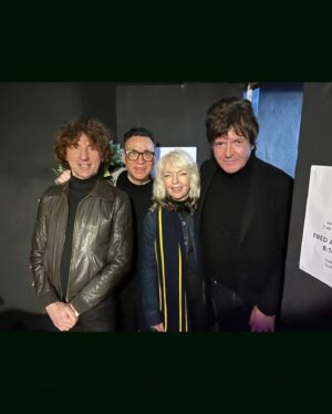 Fred Armisen Instagram - Brighton! 🇬🇧
1 and 2: Quadrophenia Alley
3: @clem.burke came to the Brighton show! I got to do my drumming impression of him (my favorite drummer) for him. 
@officialthewho @blondieofficial @quadropheniaalley 

Photo credit: @rebeccaclaycole