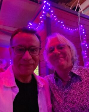 Fred Armisen Instagram - So nice to get to spend a little time with @lordmillsey at @40wattathens in Athens, GA! It was my first time playing this legendary place and I loved it.