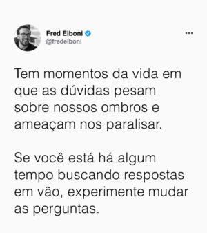 Fred Elboni Instagram - Melhore a qualidades das perguntas ☺️