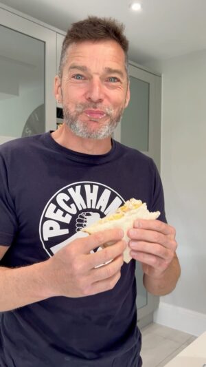 Fred Sirieix Instagram - Tell me you’re a French man in Britain without telling my you’re a French man in Britain 

#CrunchTime #LeCrunch