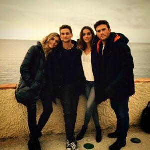 Freddie Thorp Instagram - Morning merriment! 😌✌🏼 @gaiaweiss @ana_d_armas @scotteastwood #frenchcoast #Overdrive