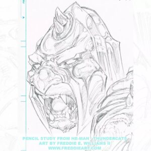 Freddie Williams II Instagram - Pencil study from the cancelled HeMan/TMNT Crossover that almost was. If you’re into this kind of sketch work, check out the original art section of my website: www.freddieart.com
Let me know who you’d like to see me sketch in the comments below!