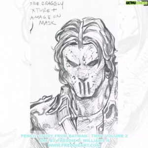 Freddie Williams II Instagram - Casey Jones Pencil study from Batman / TMNT Volume 2
Let me know who you’d like to see me sketch in the comments below!
If you’re into this kind of sketch work, check out the original art section of my website: www.freddieart.com