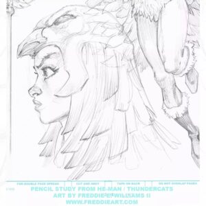 Freddie Williams II Instagram - Pencil study from He-Man / Thundercats
Let me know who you’d like to see me sketch in the comments below!
If you’re into this kind of sketch work, check out the original art section of my website: www.freddieart.com