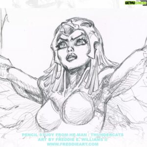 Freddie Williams II Instagram - Pencil study from He-Man / Thundercats
Let me know who you’d like to see me sketch in the comments below!
If you’re into this kind of sketch work, check out the original art section of my website: www.freddieart.com