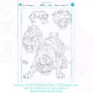 Freddie Williams II Instagram - Pencil study from the cancelled HeMan/TMNT Crossover that almost was. If you’re into this kind of sketch work, check out the original art section of my website: www.freddieart.com
Let me know who you’d like to see me sketch in the comments below!