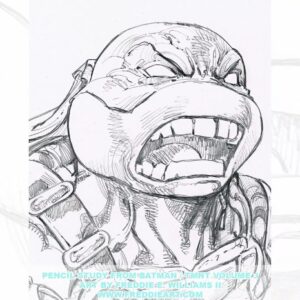 Freddie Williams II Instagram - Pencil study from Batman / TMNT Volume 3
Let me know who you’d like to see me sketch in the comments below!
If you’re into this kind of sketch work, check out the original art section of my website: www.freddieart.com