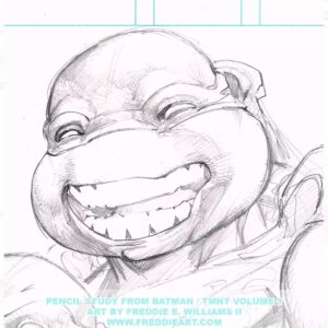 Freddie Williams II Instagram - Michelangelo Pencil study from Batman / TMNT Volume 1
Let me know who you’d like to see me sketch in the comments below!
If you’re into this kind of sketch work, check out the original art section of my website: www.freddieart.com