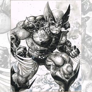 Freddie Williams II Instagram - Wolverine ink wash commissions (2021) - You picked the wrong house, bub. 🤨