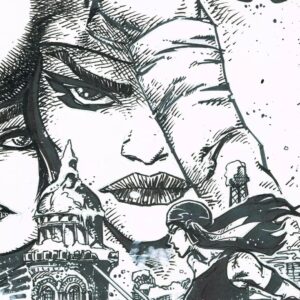 Freddie Williams II Instagram - Hey Guys. I’ve got a bunch of Original Art - FOR SALE!
I wanna draw your attention to my art for ELEKTRA: Black White & BLOOD- in collaboration w/Kevin Eastman! It can be found on my Original Art site, Link in my BIO! @kevineastmantmnt @kevineastman86