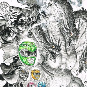 Freddie Williams II Instagram - Hey Guys. I’ve got a bunch of Original Art on my site - FOR SALE!
Today I want to draw your attention to my art for Godzilla vs Power Rangers- that can be found on my Original Art site, Link in my BIO!