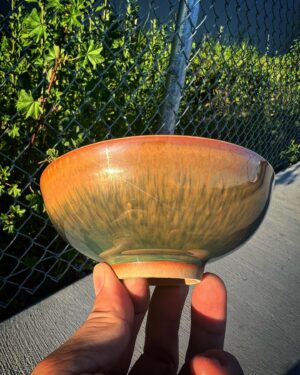 Freddie Wong Instagram - Particularly interesting color breaking from cone 5 studio glazes at cone 10 @still_life_studios