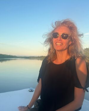 Frederique van der Wal Instagram - My dad used to call me a water rat, affectionately ofcourse ;))

From a very young age, I developed a passion for swimming and it became a lifelong pursuit of discovering and exploring new waters and oceans. 
In the United States, I became a certified diver and had the opportunity to do the first underwater reporting for E! And Access Hollywood, years ago.

Throughout the years, I have been fortunate to contribute to several programs organized by Celebration of the Sea. 
One particular program that remains etched in my memory involved terminally ill children swimming with dolphins. Witnessing the profound impact it had on these kids was truly remarkable.

This past week I had the privilege of being present once again to witness the incredible work that Celebration of the Sea continues to do. From their Ocean Heroes education programs to their cleanup initiatives, they consistently inspire and engage communities to bring about positive change. It is truly inspiring to see their dedication and the difference they are making.

#CelebrationoftheSea