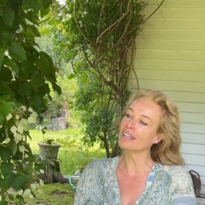 Frederique van der Wal Instagram - Life seems to always get interrupted , a wonderful quote from Beatrix Ost which she taught me many years ago.
To know it’s part of our learning process of growing and to let go more and more and to try to flow with it.

Sometimes easier said than done.
I’m learning.
Which is the fun part to be able to become lighter.

Our world is increasingly unsettling.

The storms of the last few weeks and  the air quality due to the fires , all of it suddenly what we heard about is at our doorstep. 
How can it be that in this country people still debate climate change. 

This time we were the lucky ones, for now and that we didn’t get flooded , we took some water in but nothing like some parts north of us and in so many parts of the world.
The heat in some parts of the US , crazy!

Yet with all the unrest and craziness I find joy in all the small things.
Being upstate sharing with friends and family , eating, drinking, swimming with the Koi and gardening…