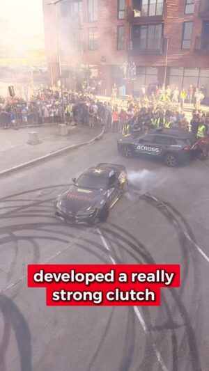 Fredric Aasbø Instagram - This is honestly the strongest clutch I’ve ever used in drifting. We’ve developed a triple 240mm clutch with @tenacimotorsport in Sweden, and we’ve tested it on my Euro Supra for 40  days of driving over the last few years. Still the same discs and floaters in my car and I’m HARD on clutches… Excellent modulation and drivability, and as light as we could get it while still dealing with the heat. The first few 2JZ kits are now available for purchase - link in bio! #TenaciMotorsport #TeamToyota