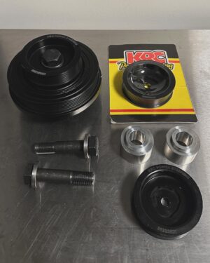 Fredric Aasbø Instagram - Aaand here’s the engine for the AE86 Corolla: A #TeamToyota 3UZ Lexus V8 on ITBs!

Some of of you guessed the motor when I first posted about the car - well done! These photos are of a first mockup and the plans are as follows:

- @kelfordcams (medium spec for good torque, factory pistons and retaining VVTi, 264 or 272 degrees duration)
- @mywireshop ultra nice custom race harness for MaxxECU, with new double TPS connectors, OBD-port, etc.
- @pmcmotorsport adapter kit and flywheel for ZF transmission
- @tenacimotorsport 240mm clutch and sprung disc for great driveability and reliability
- @xat_racing S65 ITB adapters
- Custom press fit ITB velocity stacks from my Uruguayan friend @fernandomontero_oficial
- Underdrive powersteering and alternator setup using parts from UZ mastermind @hughesracebuilt 
- @eneosusa Street 0W-50 motor oil, which is also what we run in Formula Drift

The engine itself was sourced by my friends at @garage_d_official and it’ll be fully built by my friend @dag_johnson using OEM parts from @toyota_norge. @maxxecu tuning by @jonusracing and fab work by @vtssolutions. Really excited for this build!