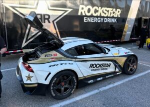 Fredric Aasbø Instagram - First laps on track in Long Beach during Media Day! New @rockstarenergy livery for the #TeamToyota GR Supra on @nittotire, and we’ve worked on finding more front grip. Car felt great! The team has done a great job. Excited for the weekend!

#PapadakisRacing #FDLB @larry_chen_foto