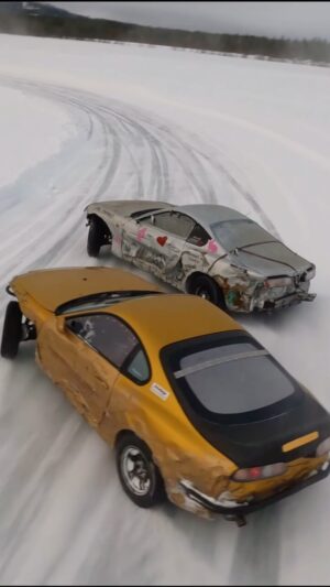 Fredric Aasbø Instagram - Slidey Supras with @m.amundroed. Gosh, this is fun. Thanks to @sinilsen_media for the solid FPV chase! #TeamToyota #Supra @boostracefuel