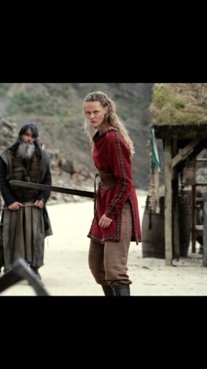Frida Gustavsson Instagram - Freydis faces off against the legendary Viking, Erik the Red ⚔️ Vikings: Valhalla arrives July 11, only on Netflix