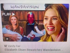 Friedman Twinkies Instagram - @vanityfair put out a video of Lizzie’s reaction to watching @wandavision 

I spy 2 adorable babies! #tommymaximoff #billymaximoff #wandavision #wandavisionforever @marvel @marvelstudios @the.michaela.russell @jettklyne @baylenbielitz @baylenbiielitz @iamjulianhilliard
