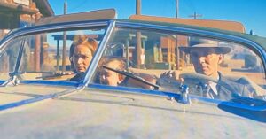Friedman Twinkies Instagram - In this scene, the Stunt Coordinator came to me and went through the scene step by step regarding the safety of Ari in the car. @oppenheimermovie was the most professional set we have ever worked on! #peteroppenheimer #stunt #stuntcoordinator #bestset #safety
